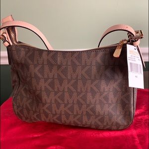 Michael Kors brown bag.